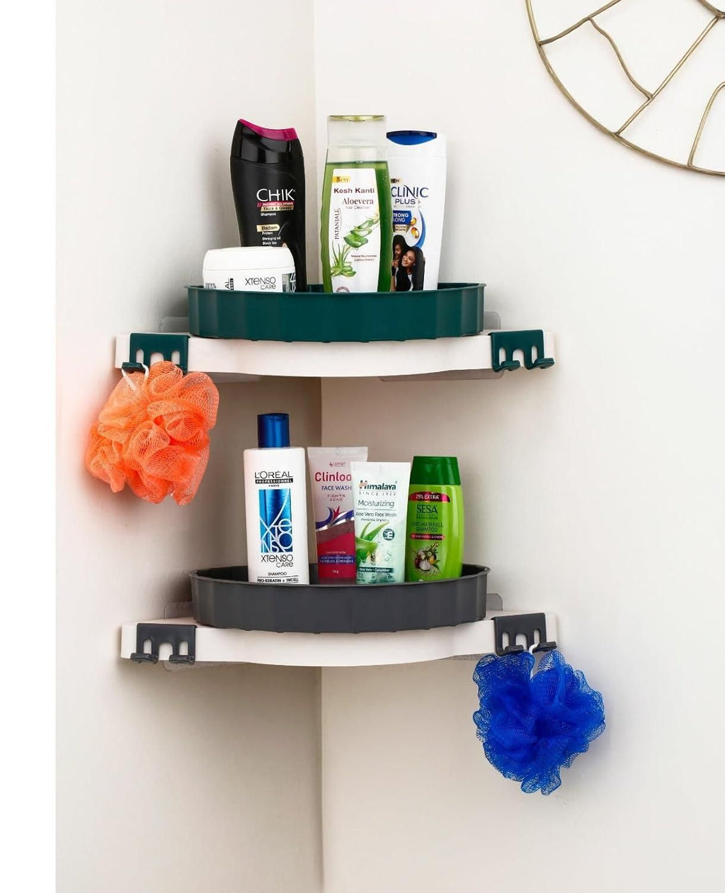 360° Rotating Corner Shelf Organizer