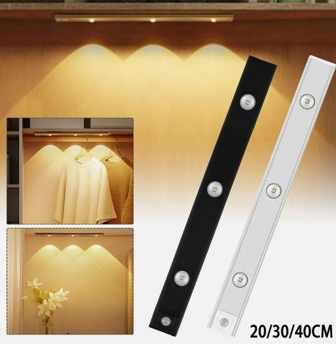 LED Motion Sensor Cabinet Light (USB Rechargeable)